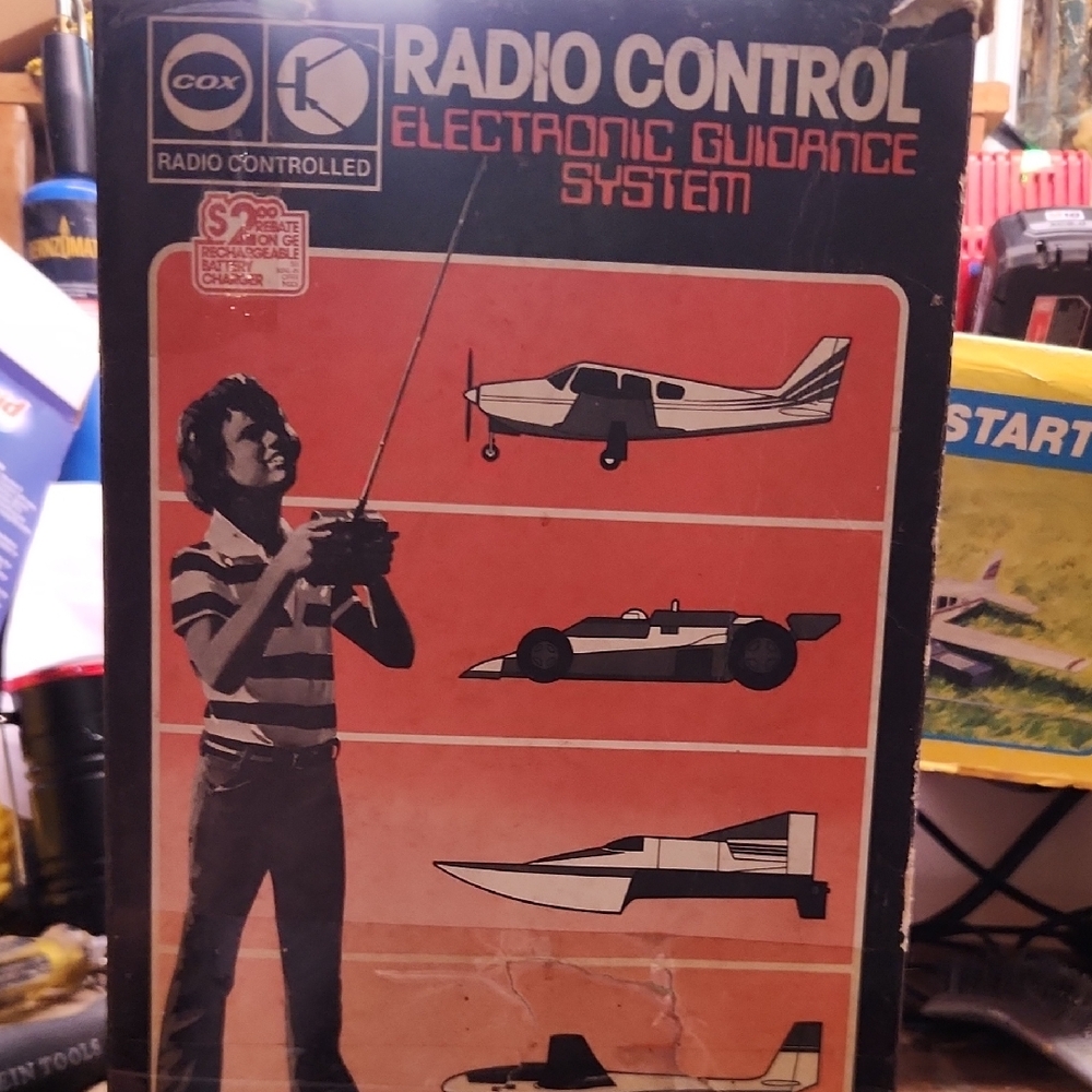 Cox Radio, Vintage Inbox, 4 Channel Electronic Guidance System